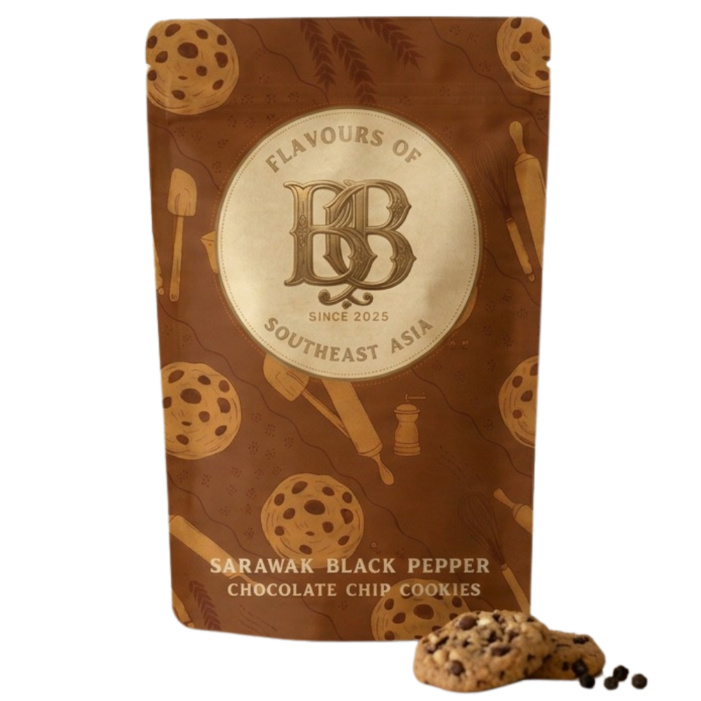 Sarawak Black Pepper Cookie Pouch